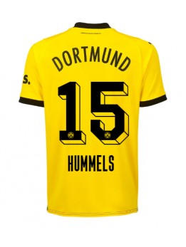 Billige Borussia Dortmund Mats Hummels #15 Hjemmedrakt 2023-24 Kortermet
